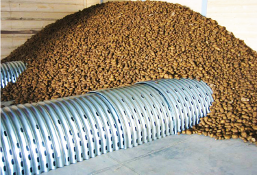 Sistema de ventilación de papa y cebolla